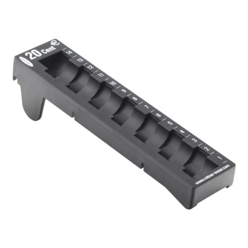 Rottner Cent 20 přihrádka na euromince černá