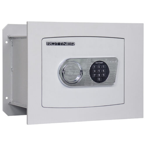 Rottner Delta 30 EL stěnový elektronický trezor šedý