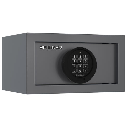 Rottner Praktik 17 EL S1, Min 15RU nábytkový trezor metalický antracit